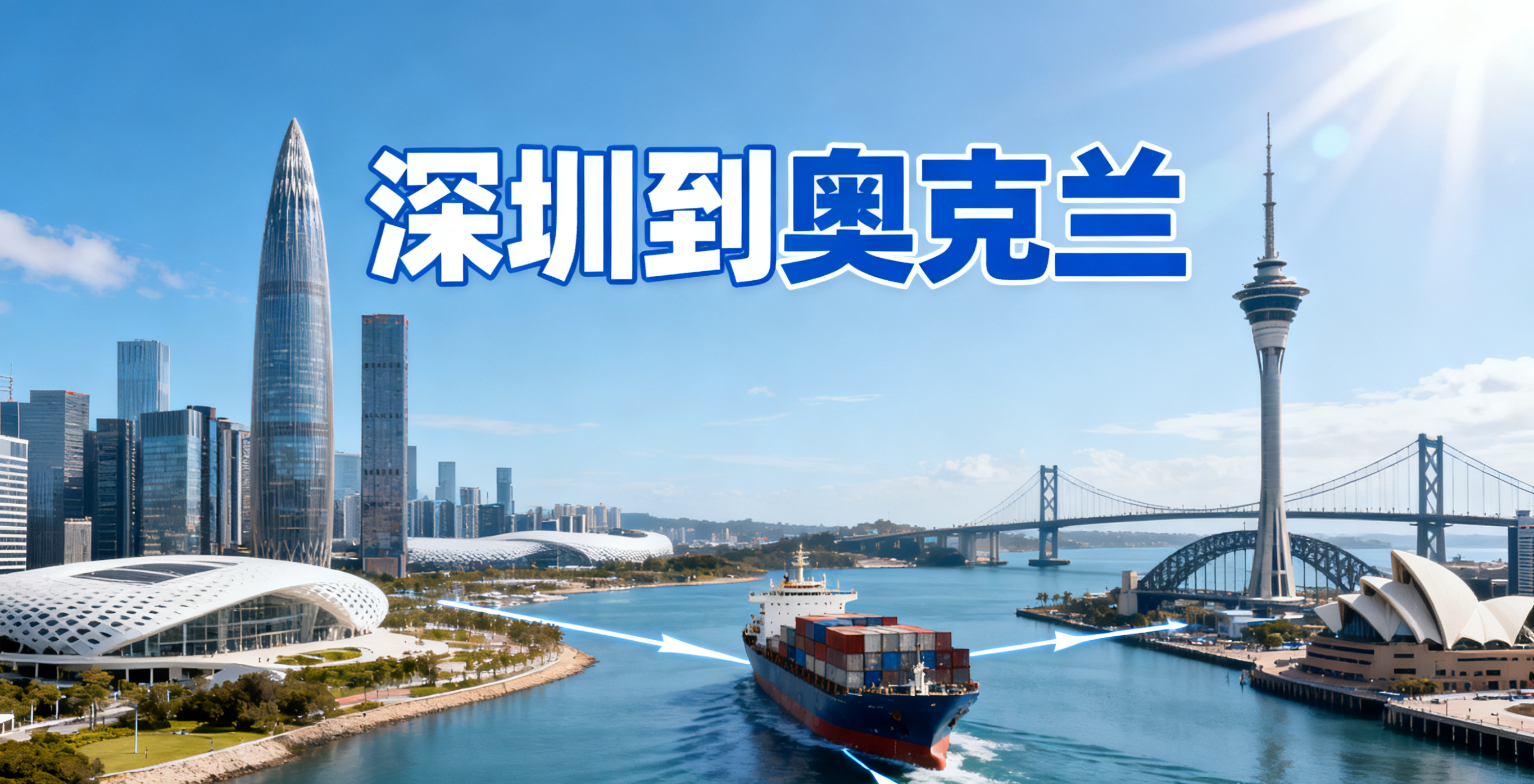 深圳到奥克兰运输如何选?时效与成本哪个更重要?