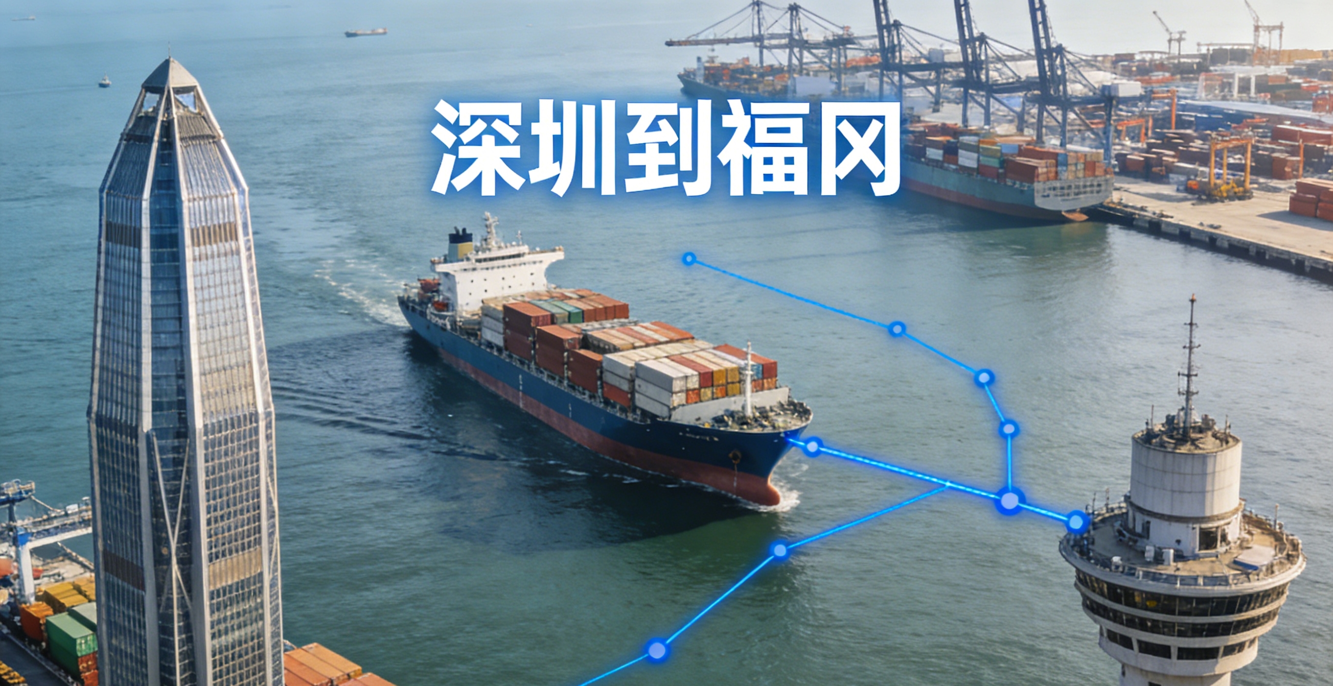 从深圳到福冈的主要运输方式